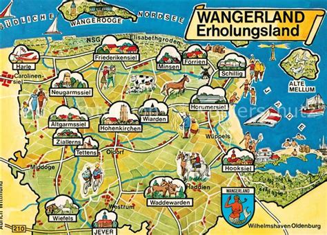 wangerland karte